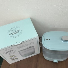 美品　TOFFY コンパクトフードスチーマー　家電　調理器具　蒸し器の画像