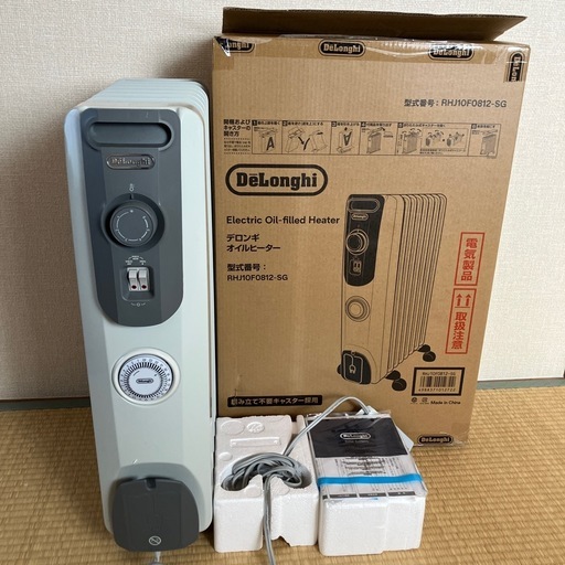 デロンギ　オイルヒーター　1シーズン使用