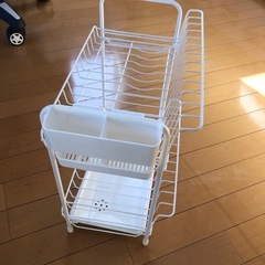 食器水切り棚の画像