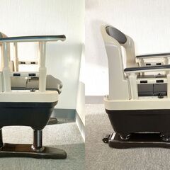 ∞ アロン化成 安寿 ポータブルトイレ ジャスピタ 標準仕様 除菌殺菌済 ペーパーホルダー欠品 座面傷なしの画像