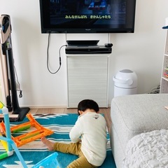 壁掛けテレビ台　台付きの画像