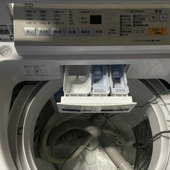 Panasonic 洗濯機 7kg 全自動電気洗濯機 NA-FA70H6 2019年製 上位モデルの画像