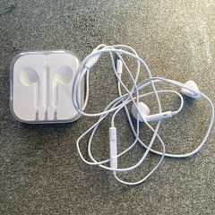 iPhone純正イヤホンの画像