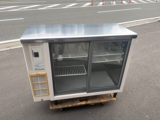 ■中古品 ホシザキテーブル型冷蔵ショーケース RTS-100STD 2011年 149L 1000ｘ450ｘ800ｍｍ 動作問題なし■