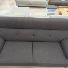 ジモティー割引🏷️【ジャングルジャングル 岸和田和泉インター店】二人掛けソファ ブラウン 和泉市 堺市 岸和田市 泉大津市 高石市 泉北郡熊取町の画像