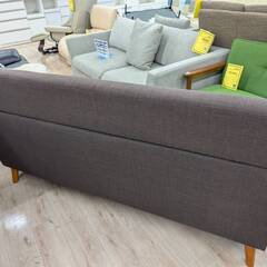 ジモティー割引🏷️【ジャングルジャングル 岸和田和泉インター店】二人掛けソファ ブラウン 和泉市 堺市 岸和田市 泉大津市 高石市 泉北郡熊取町の画像