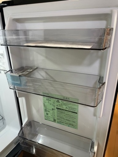 未使用！2025年モデル東芝冷蔵庫153L マットブラック