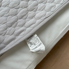 美品ベビーマットレス&カバー　60cm×90cmの画像