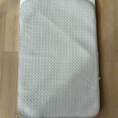 美品ベビーマットレス&カバー　60cm×90cmの画像