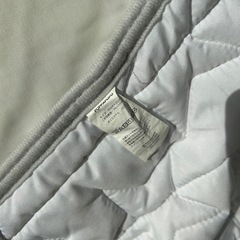 美品ベビーマットレス&カバー　60cm×90cmの画像