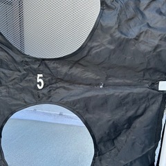 サッカーフットサル練習用ゴールネットの画像