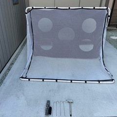 サッカーフットサル練習用ゴールネットの画像