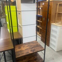 リサイクルショップどりーむ天保山店　No5168 ワードローブ　ハンガーラック　ニトリ　Nステイン１８８０の画像