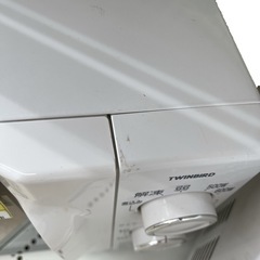 【ドリーム池田店】◎ジモティ割対象品◎ツインバード　ターンテーブル式電子レンジ　2021年製【99680000038166】の画像