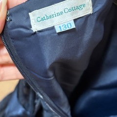 130cm ピアスの発表会などに 子供ドレスの画像