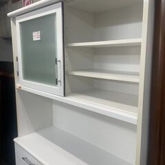 リサイクルショップどりーむ天保山店　No5167 キッチンボード　クラフトコガ　大型キッチン収納　オシャレの画像