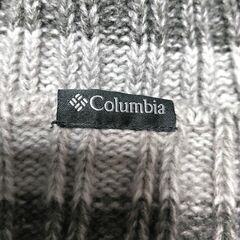 ★Columbia ニット帽・新品・ グレー系 ストライプ・コロンビア★の画像