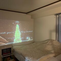 【引越しのためお譲りします】プロジェクター（高画質・Wi-Fi対応）の画像