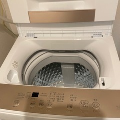 数回使用のみ！東芝全自動洗濯機　4.5キロの画像