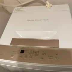 数回使用のみ！東芝全自動洗濯機　4.5キロの画像