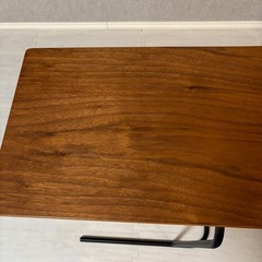 サイドテーブル　木目調サイドテーブルの画像