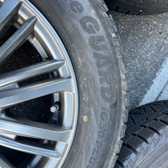 ※バリ山　195/65R15 スタッドレスアルミ付タイヤの画像