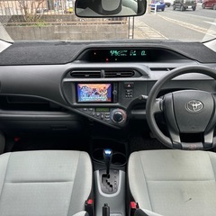 掲載短　DOPナビ　TV Bluetooth ETC 新品タイヤ トヨタ アクアの画像