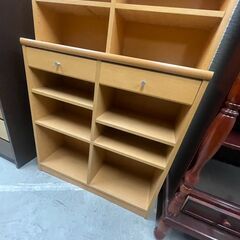 リサイクルショップどりーむ天保山店　No5170 棚　シェルフ　大型　本棚　の画像