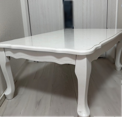 0円】猫脚ローテーブル (りんご) 西長堀のテーブル《こたつ》の中古