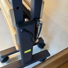 ナチュラルカラーのスノコ折りたたみベッド
の画像