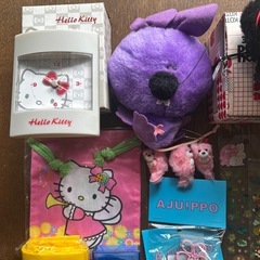 ファンシーグッズいろいろ　キティちゃんグッズ、クリスマスシール他の画像