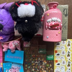 ファンシーグッズいろいろ　キティちゃんグッズ、クリスマスシール他の画像
