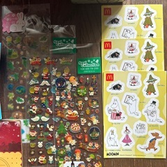 ファンシーグッズいろいろ　キティちゃんグッズ、クリスマスシール他の画像