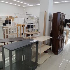 ★リユースのサカイ日立店★HJ8604  キャビネット グレー H86.5×D35×W90 クリーニング済み の画像