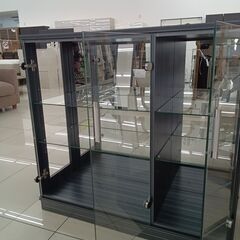 ★リユースのサカイ日立店★HJ8604  キャビネット グレー H86.5×D35×W90 クリーニング済み の画像