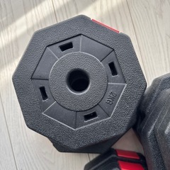 【美品！】ダンベル　繋げてベンチプレスも可能！の画像