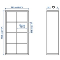 美品✨イケア　カラックス　ラック　シェルフ　棚　の画像