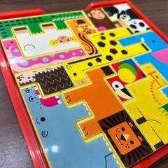 【無料】動物パズル プルトイ　知育玩具 車輪付き 幼児向けの画像