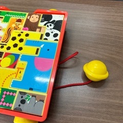 【無料】動物パズル プルトイ　知育玩具 車輪付き 幼児向けの画像