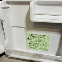 2019年製　1ドア冷蔵庫　TQ-MI45Bの画像