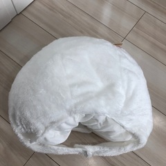 ふわふわ帽子　スノーマンの画像