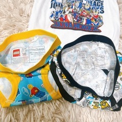 100サイズ 未着用　男の子ランニング肌着 パンツ の画像