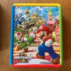 ユニバ　マリオ缶の画像