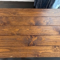 木目✖️アイアン ローテーブルの画像