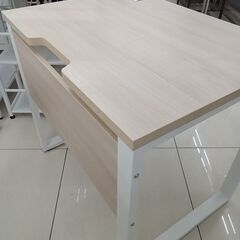 ★リユースのサカイ日立店★HJ8607  デスク ライトベージュ H72×D60×W80 クリーニング済み の画像