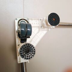 洗濯機置台 キャスター付き 嵩上げ サイズ調整可能 冷蔵庫にもの画像