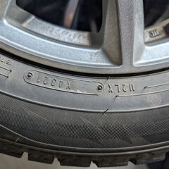 【バリ溝】ダンロップ WINTER MAXX 02 185/65R15 社外アルミ 4本セット ノート・デミオ等に 2021年製の画像