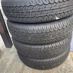 195/80R15  タイヤ４本セットの画像
