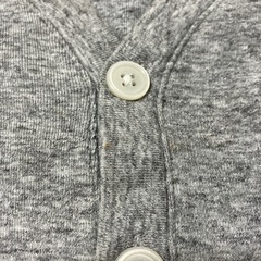 ユニクロ　ニモ刺繍ワッペン　グレー カーディガン　90の画像