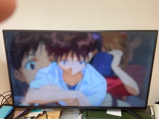 受け取り済みです。　50インチ4kテレビ